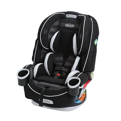 Siège d'auto 4-en-un convertible 4Ever de Graco - Polyvalent, confortable et sûr pour les bébés jusqu'aux préadolescents, 1,8 à 54 kg (4 à 120 lb) Rockweave
