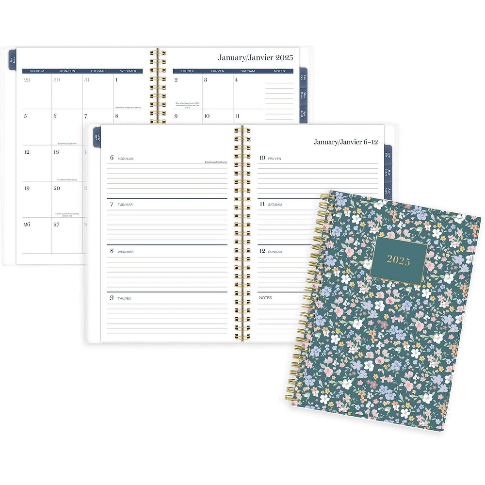 Cambridge Pippa Petit agenda hebdomadaire/mensuel Planificateur