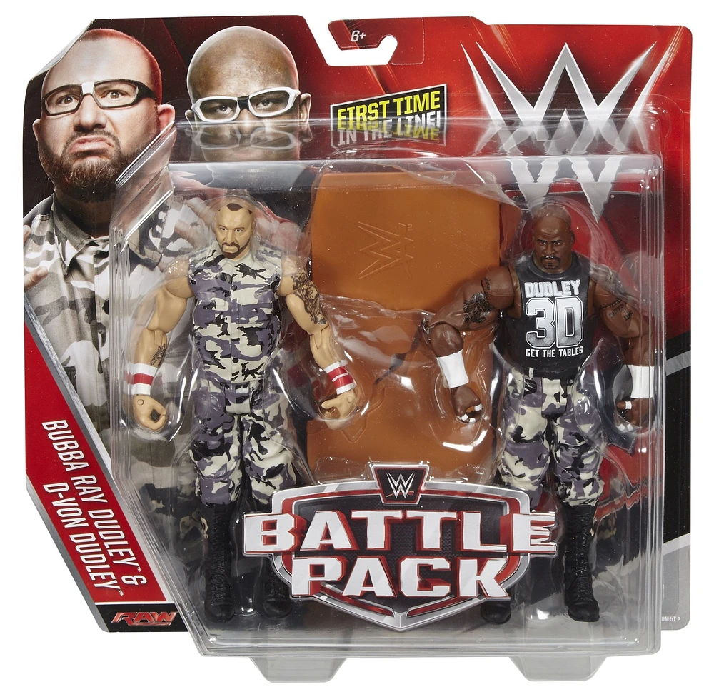 WWE Bubba Ray Dudley and Devon Dudley Figure (2 Pack)