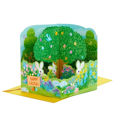 Carte en relief de Pâques – Paper Wonder de Hallmark (Lapins de Pâques)