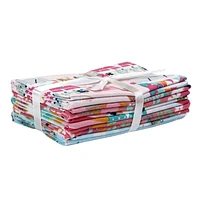 Fabric Creations Gone Camping Fat Quarter Pre-Cut Fabric Bundle - 18" x 21" / 45cm x 53cm, 5 pcs x 18" x 21" / 45cm x 53cm