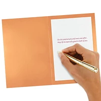 Carte d'anniversaire Signature Hallmark pour couple