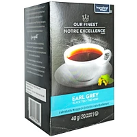 Our Finest Earl Grey Black Tea, 40 g, 20 tea bags