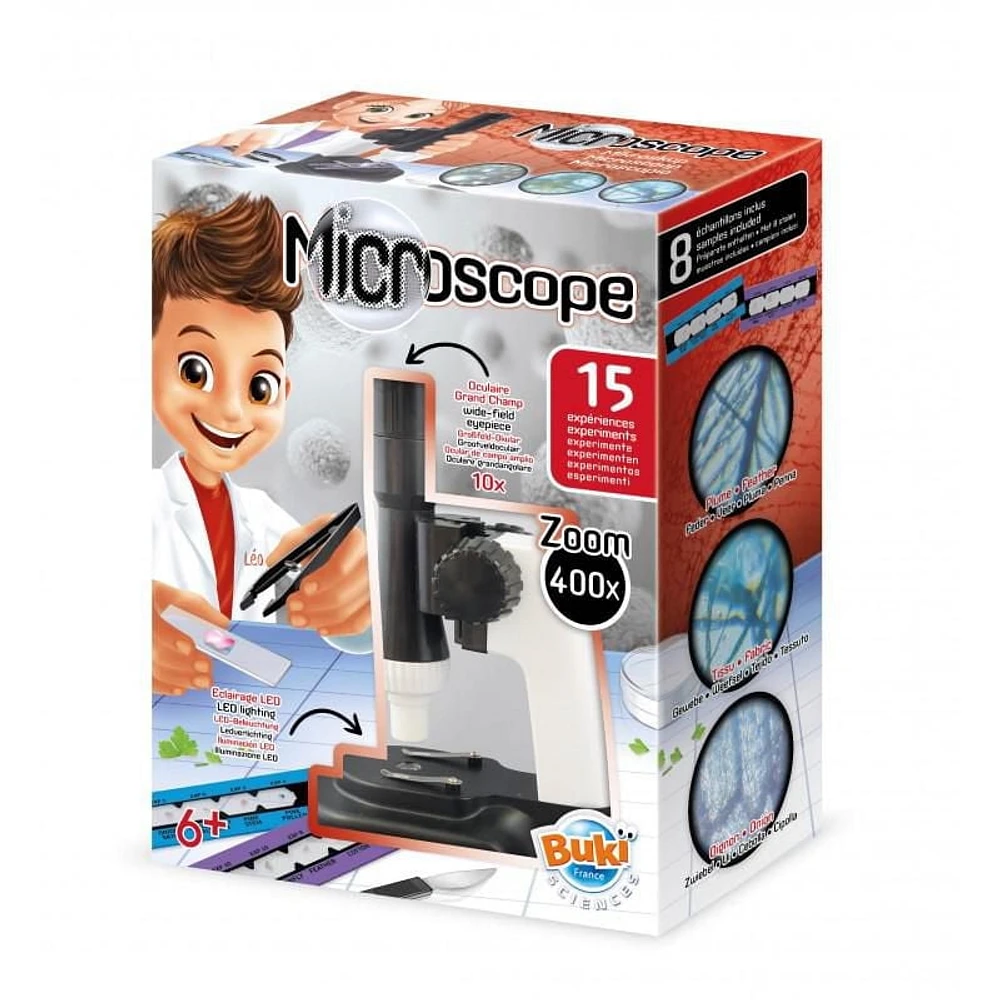 Buki Microscope 15 Expériences Grossissement x400