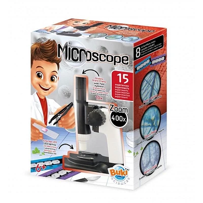 Buki Microscope 15 Expériences Grossissement x400