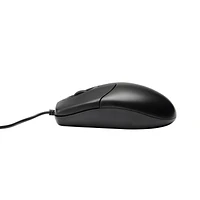 blackweb USB 2.0 Wired Optical Mouse (BWA21HO029C-Black)