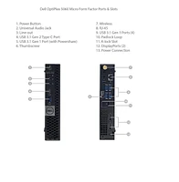 Refurbished Dell OptiPLex 5060 Intel i7-8700T Desktop