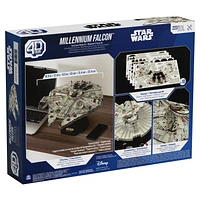 Star Wars Millennium Falcon 3D Model Kit 223 Pcs | Star Wars Toys Desk Decor | Building Toys | Paper Model Kits for Adults & Teens 12+