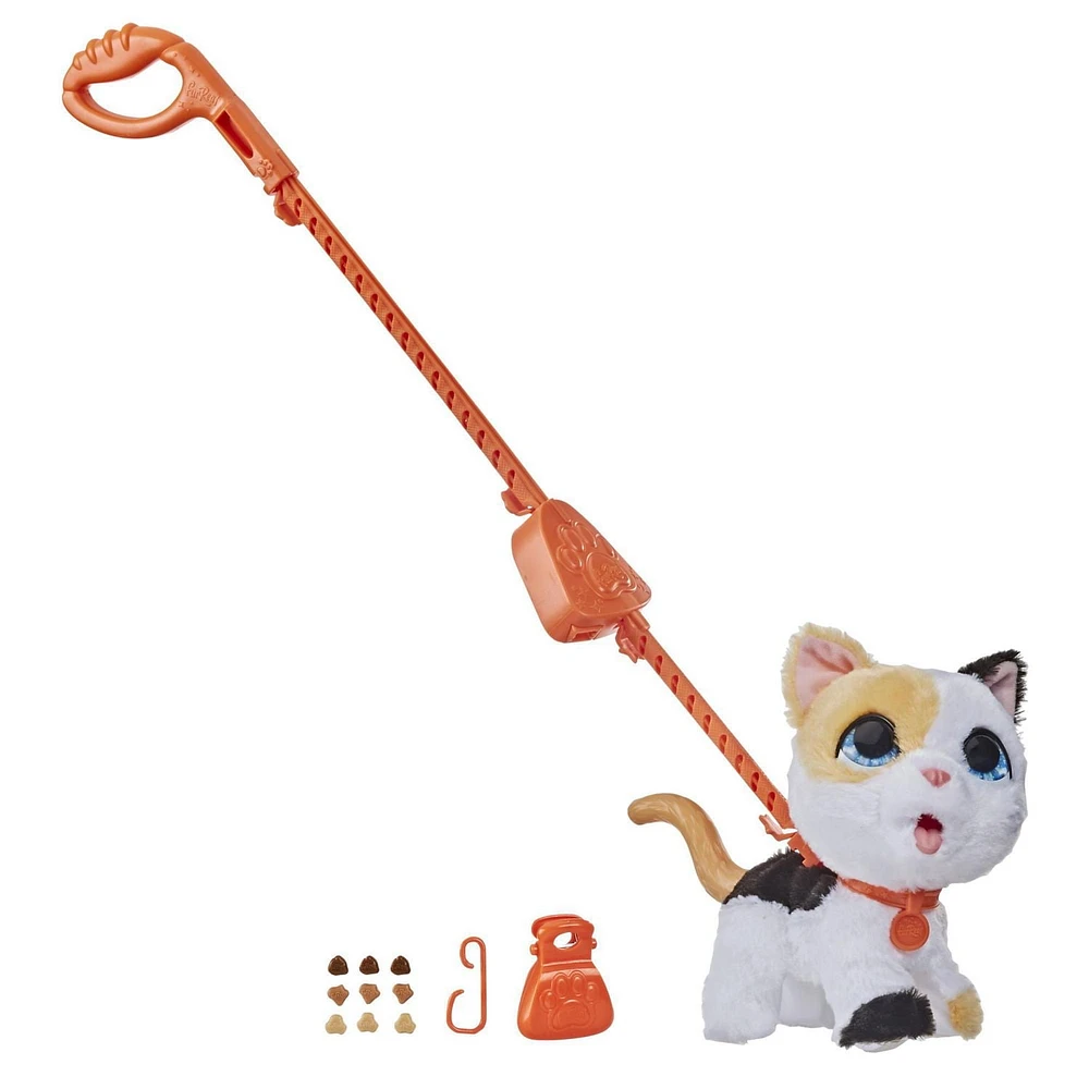 furReal Grands pas Poopalots, animal interactif, système de laisse à connexions, à partir de 4 ans