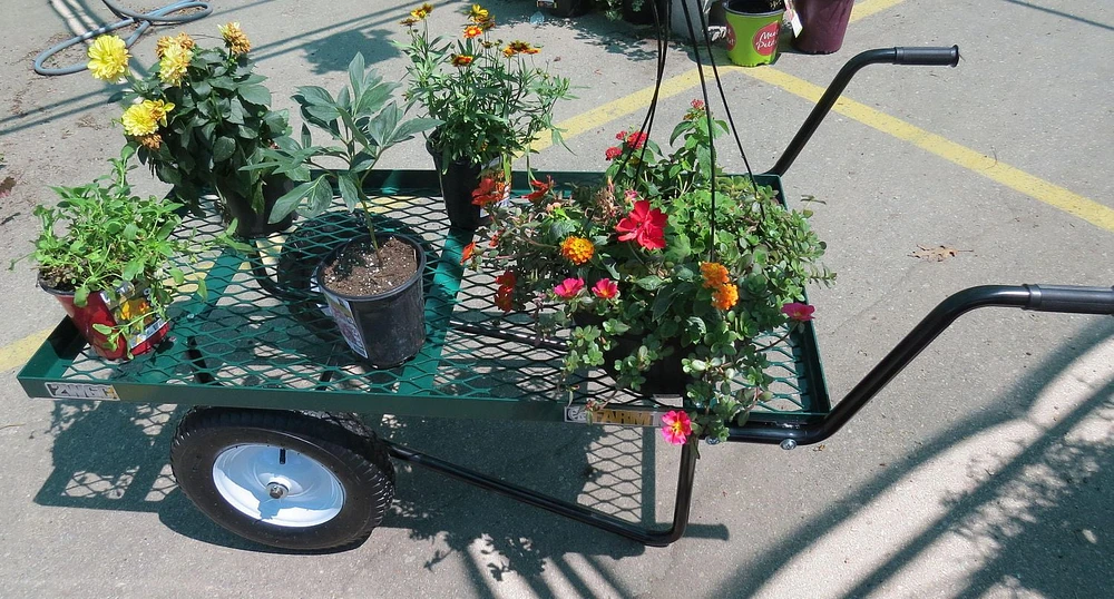 Millside 2 Wheel Garden cart 24" x 48"