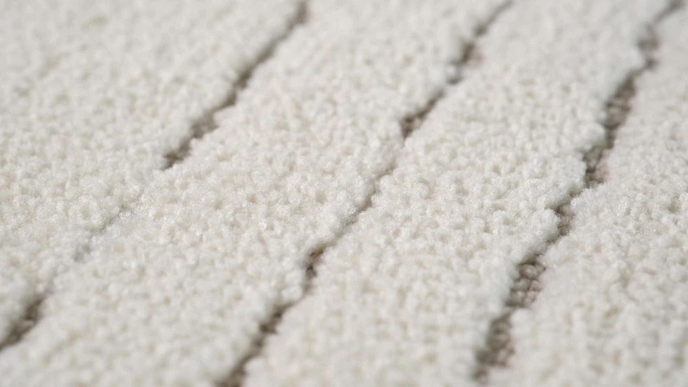 Rug Branch Tapis d'intérieur touffeté à la main moderne bohème gris beige Maya