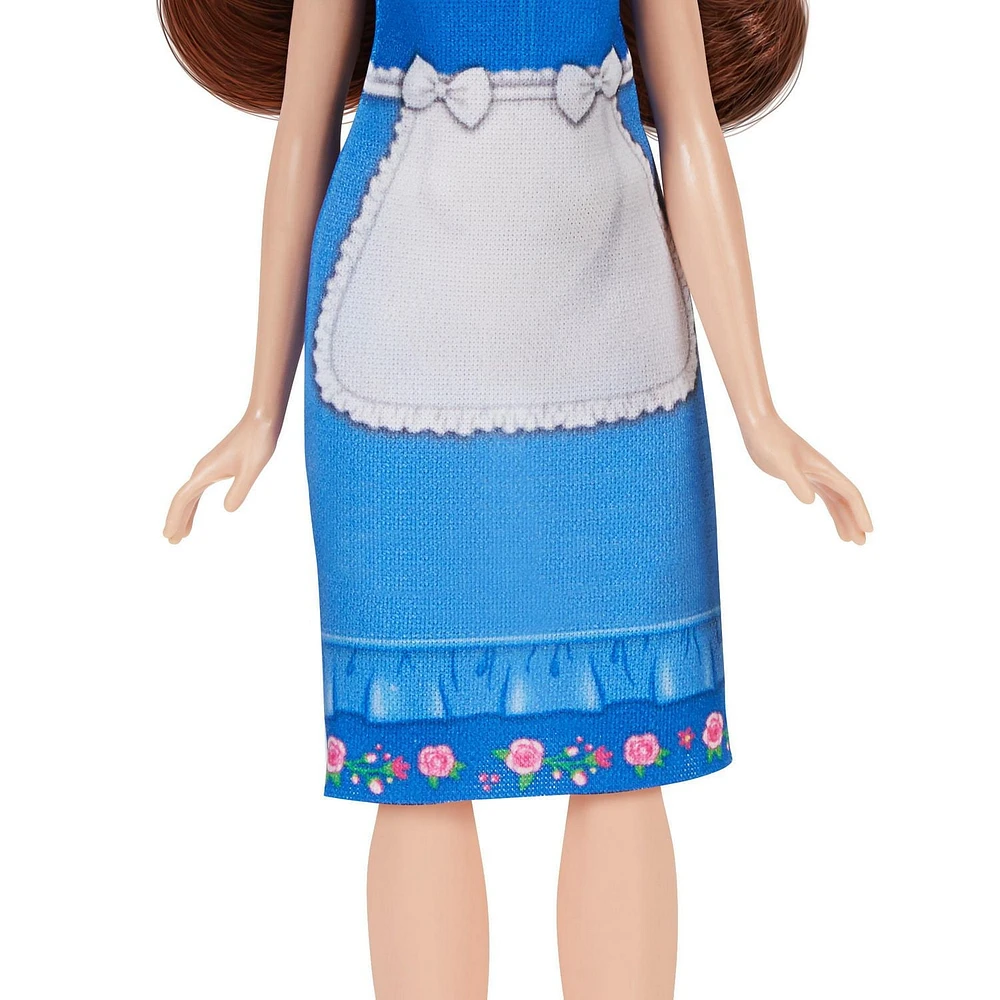 Disney Princesses Belle et son armoire, poupée mannequin avec accessoires, jouets La Belle et la Bête pour enfants, à partir de 3 ans