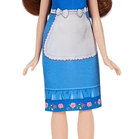 Disney Princesses Belle et son armoire, poupée mannequin avec accessoires, jouets La Belle et la Bête pour enfants, à partir de 3 ans