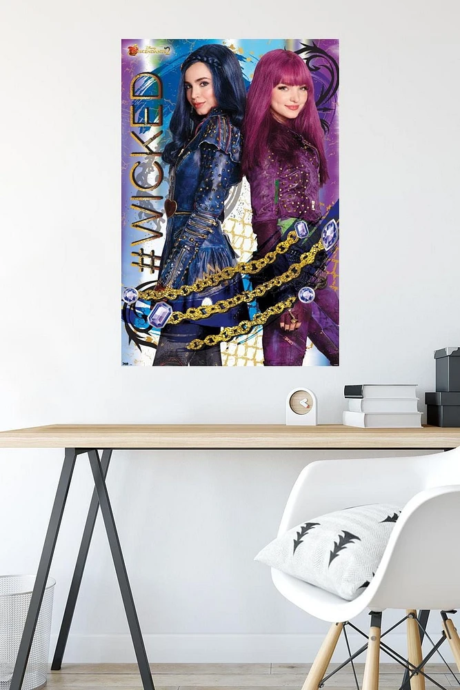 Disney Descendants 2 - Wicked Wall Poster
