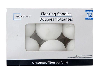 Bougies flottantes inodores Mainstays