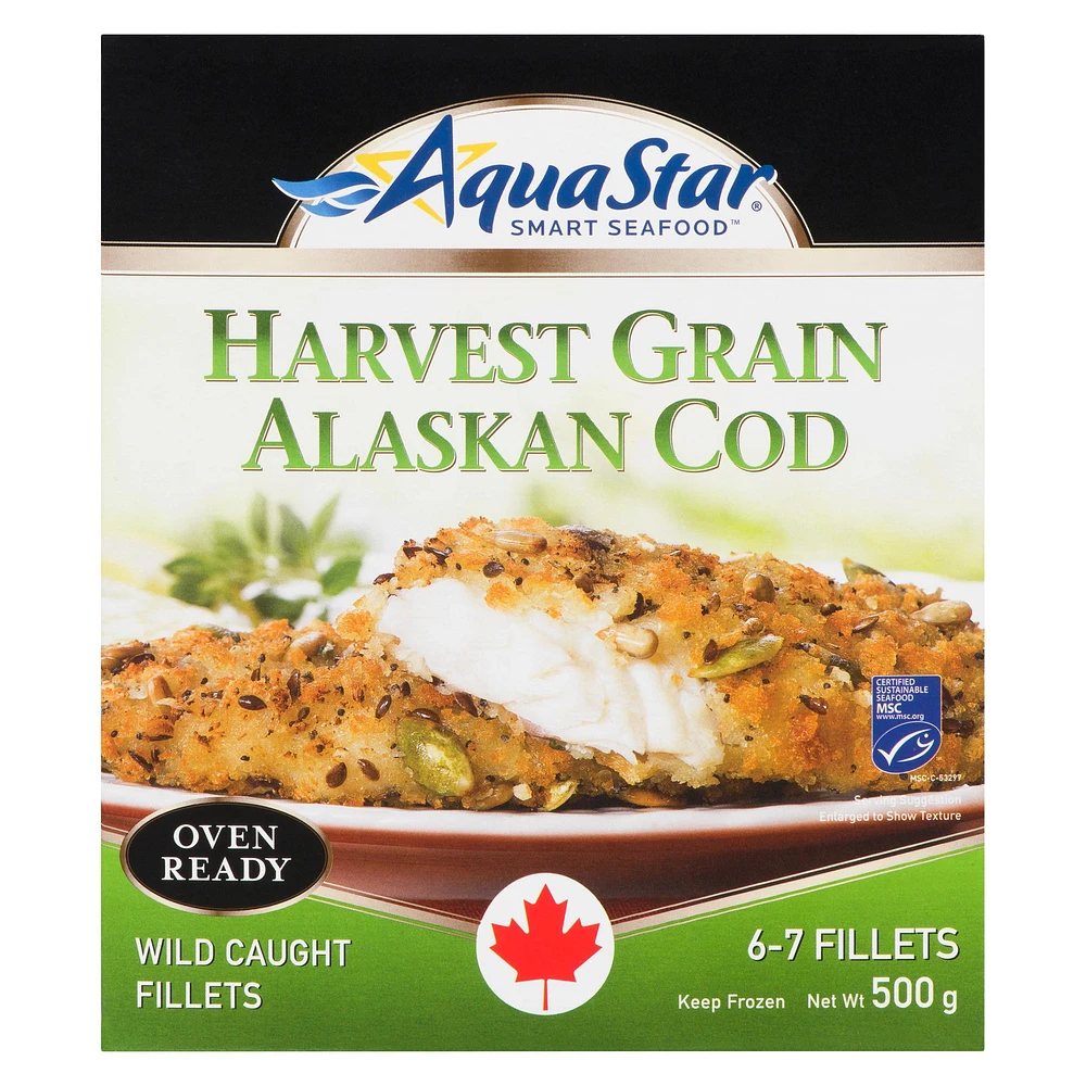 Harvest Grain Oven Ready Alaskan Cod