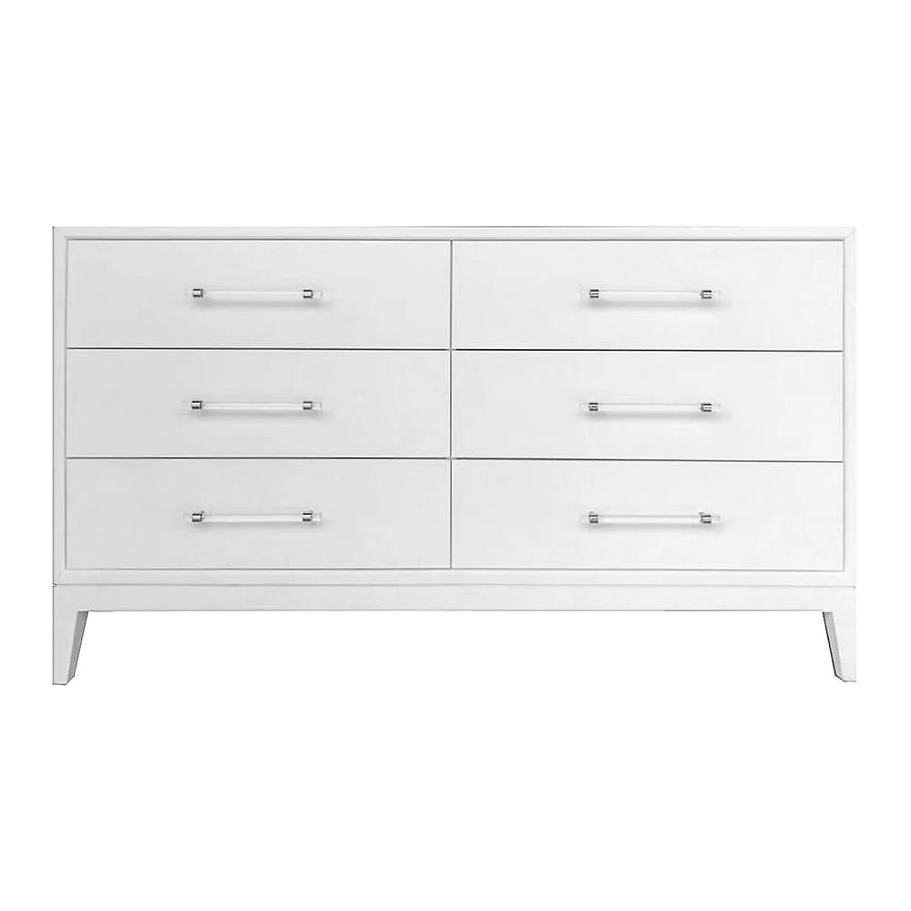 Home Gear Commode Blanche à 3 tiroirs
