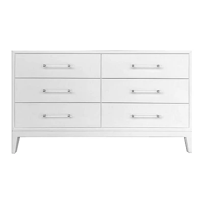 Home Gear Commode Blanche à 3 tiroirs