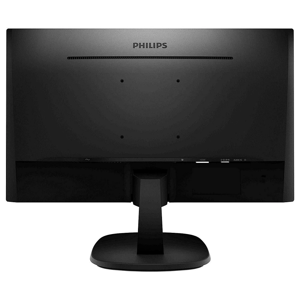 Philips 243V7QJAB 24" Frameless HD IPS Monitor, 1920 x 1080 Black