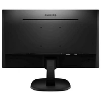 Philips 243V7QJAB 24" Frameless HD IPS Monitor, 1920 x 1080 Black