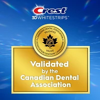 Crest 3D Whitestrips Glamorous White At-home Teeth Whitening Kit, 8 Levels Whiter, 14 Treatments