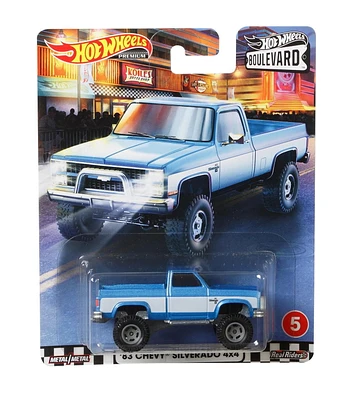 Hot Wheels 83 Chevrolet Silverado 4X4 Véhicule