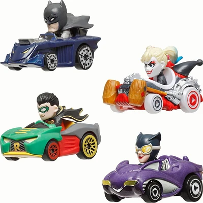 Hot Wheels RacerVerse Coffret de 4 véhicules Métal Culture pop