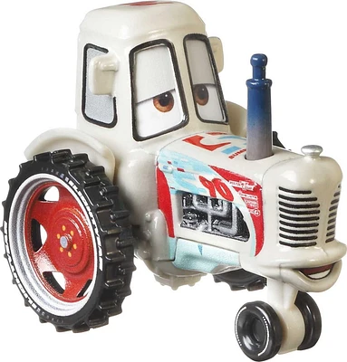 V éhicule à l'échelle 1:55 Bumper Save Racing Tractor du film Cars 3 de Disney•Pixar