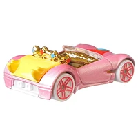 Véhicule Princesse Peach Hot Wheels à l’échelle 1:64