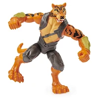 BATMAN, Figurine articulée BRONZE TIGER de 10 cm avec 3 accessoires mystère, Mission 2