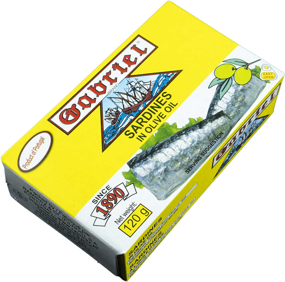 Gabriel Sardines in Olive Oil, 120g