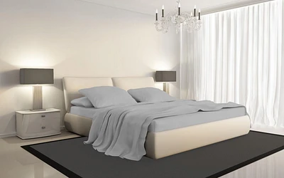 Ensemble de draps en coton biologique 600 fils Johnson Home