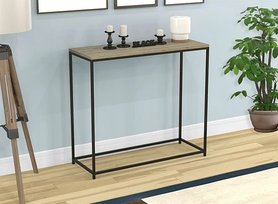 Safdie & Co. Table De Console Taupe Foncé