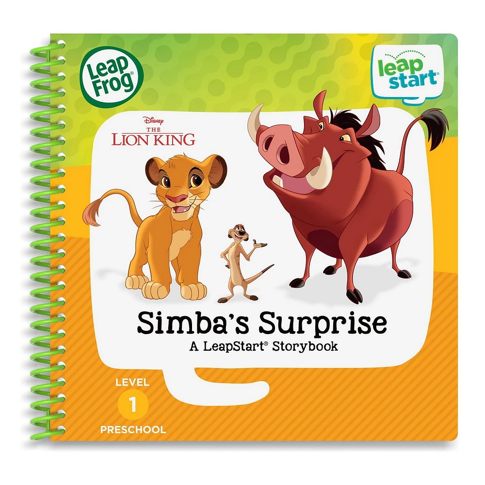 LeapFrog LeapStart 3D (Niveau 1) The Lion King Simba's Surprise - Version anglaise 2 à 5 ans