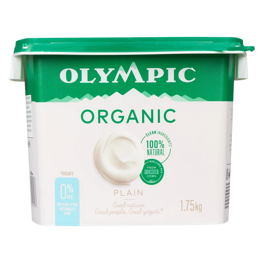 Olympic Organic Yogurt Plain 0%