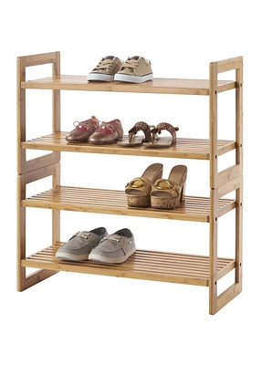 Support pour chaussures en bambou TRINITY – (ensemble de 2)