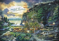 Buffalo Games Le puzzle Charles Wysocki Moonlight & Roses en 300 pièces