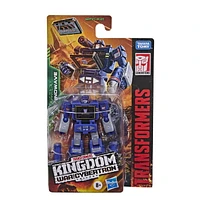 Transformers Generations War for Cybertron: Kingdom, figurine WFC-K21 Soundwave classe Origine, pour enfants, à partir de 8 ans, 8,5 cm