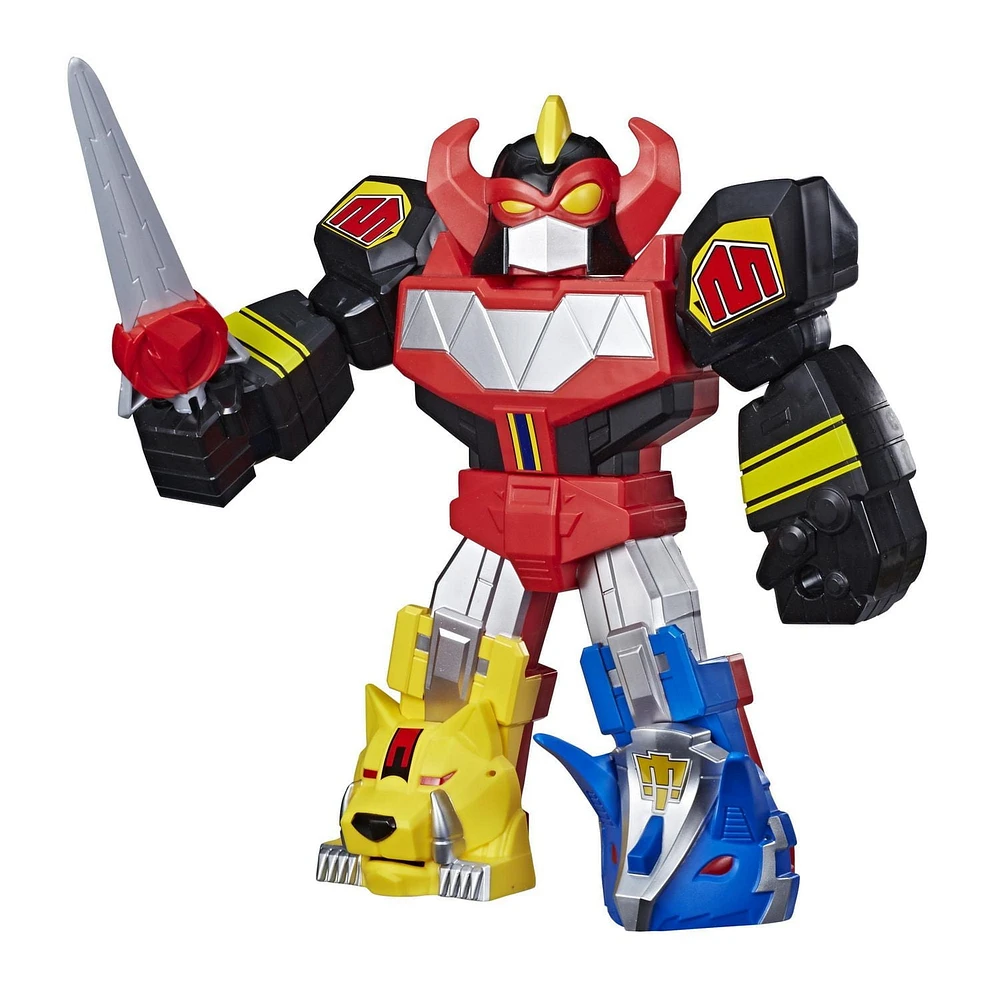 Playskool Heroes Mega Mighties Mighty Morphin Power Rangers - figurine Megazord de 30 cm
