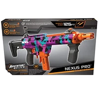 Adventure Force Tactical Strike Nexus Pro Ultimate Dart Blaster – Tire à plus de 125 pieds – Édition spéciale Camo graphique