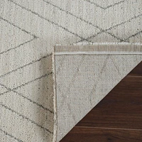 Rug Branch Casa Abstract Indoor Area Rug, Beige Grey, Boho - Entryway, Hallway, Bathroom