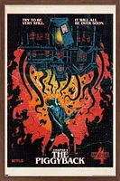 Netflix Stranger Things: Season 4 - The Piggyback Wall Poster with Magnetic Frame, 22.375" x 34"