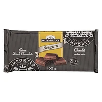 Waterbridge Extra Dark Chocolate bar, 400 g