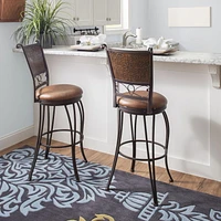 Tabouret de bar Reed, Bronze