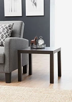 Table d'appoint MAINSTAYS; expresso, petite taille