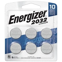 Energizer 2032 Batteries ( Pack), 3V Lithium Coin Batteries