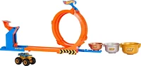 Hot Wheels  Monster Trucks  Défi du Trophée Tournez-et-Renversez Âges 4+