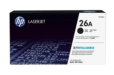 HP 26A (CF226A) Cartouche de toner LaserJet noir d’origine