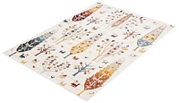 Tapis Lavable ECARPET Boho Chic pour Chambre, Salon, Chambre d'Enfant, Couloir