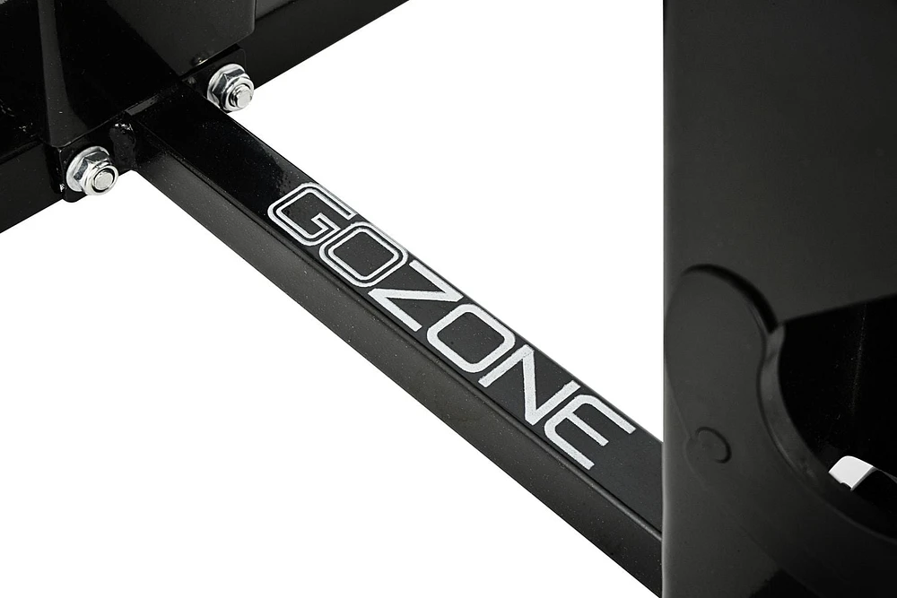 Support pour haltères avec cadre en A GoZone – Noir Supporte 5 paires d’haltères